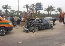 إصابة 3 في حادث تصادم على رافد الطريق  الدولي الساحلي  بكفر الشيخ